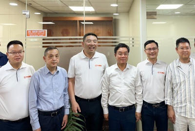 紹興市委書記施惠芳率團考察德創印度